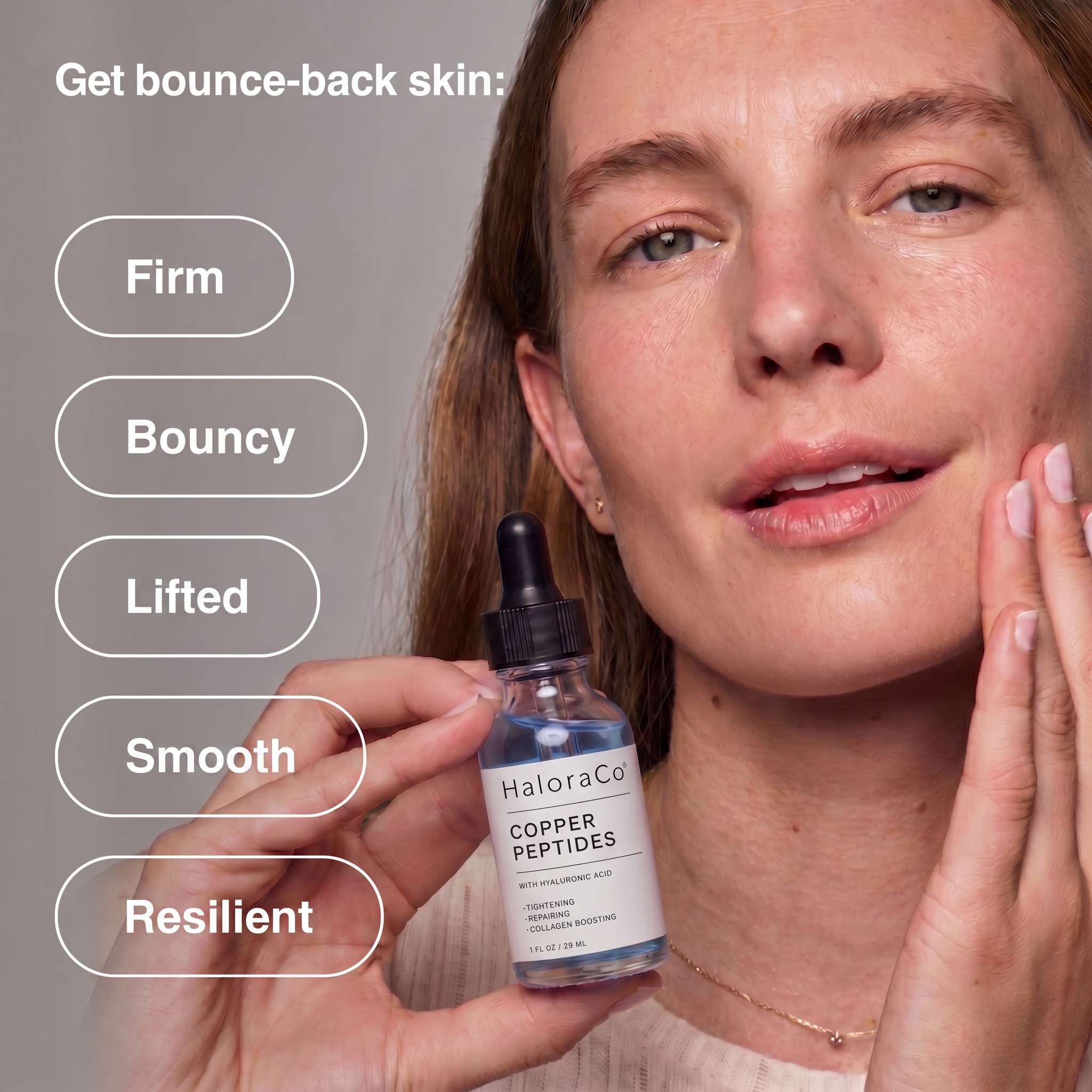 HaloraCo GHK-Cu Peptide Serum
